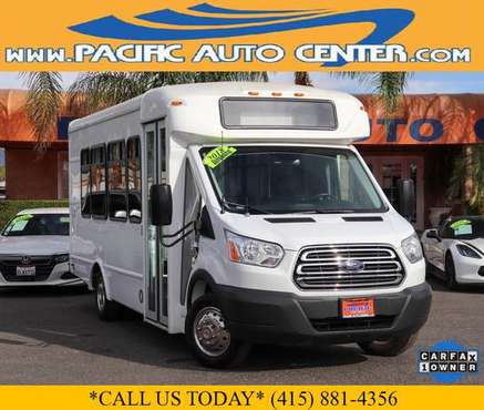 2018 Ford Transit 350 Dually Specialty Shuttle Bus Van #33473 - cars... for sale in Fontana, CA
