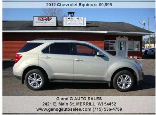 2012 Chevrolet Equinox LT AWD 4dr SUV w/ 1LT 88183 Miles - cars &... for sale in Merrill, WI