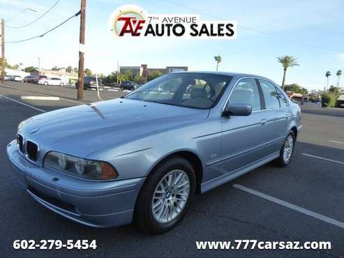 2002 BMW 5-SERIES 530IA 4DR SDN AUTO with 3-point seatbelts... for sale in Phoenix, AZ