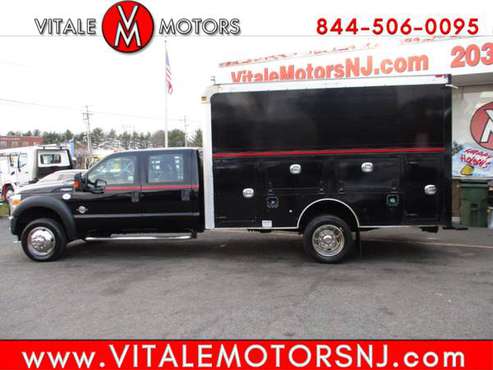 2012 Ford Super Duty F-550 DRW CREW CAB 13 ENCLOSED UTILITY, DIESEL for sale in south amboy, OH