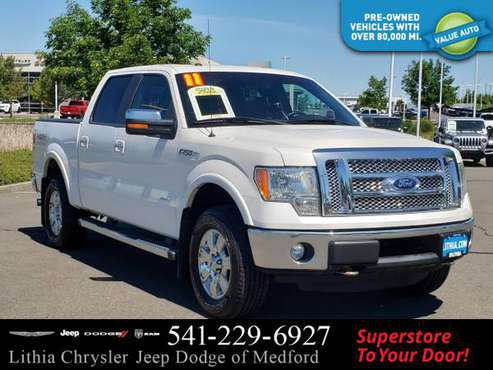 2011 Ford F-150 4WD SuperCrew 157 Lariat - - by dealer for sale in Medford, OR