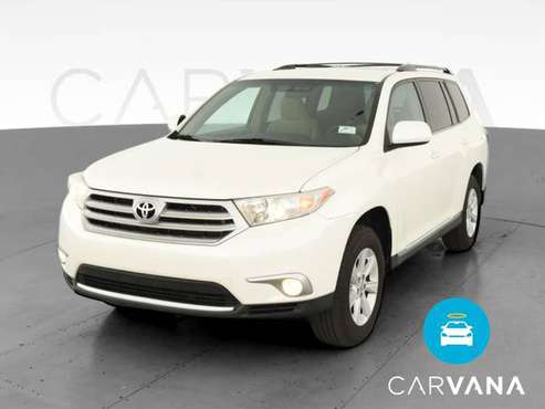 2013 Toyota Highlander Plus Sport Utility 4D suv White - FINANCE -... for sale in Rochester , NY
