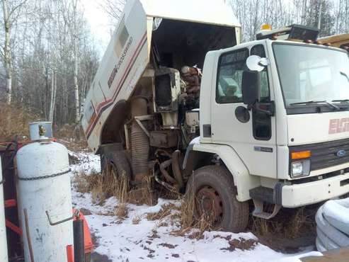 1988 truck sweeper - cars & trucks - by owner - vehicle automotive... for sale in Pine City, MN