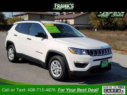 2018 Jeep Compass Sport suv White Clearcoat - cars & trucks - by... for sale in Salinas, CA