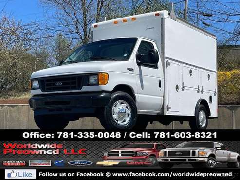 05 Ford E-350 E350 XL 10ft Hi Cube Utility Van Gas 1 Owner SKU: 13923 for sale in Boston, MA