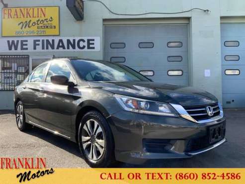 2013 HONDA ACCORD SDN - cars & trucks - by dealer - vehicle... for sale in Hartford, CT