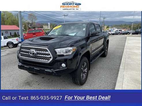 2017 Toyota Tacoma TRD Sport pickup Black - - by for sale in LaFollette, TN