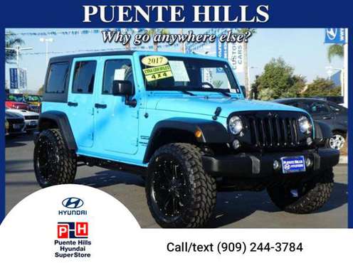 2017 Jeep Wrangler Unlimited Unlimited Sport Great Internet Deals |... for sale in City of Industry, CA