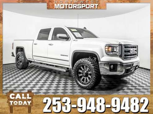 Lifted 2015 *GMC Sierra* 1500 SLT 4x4 for sale in PUYALLUP, WA