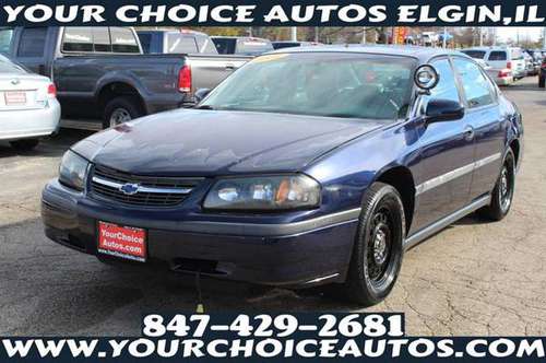 2002 *CHEVROLET/CHEVY* *IMPALA* 1OWNER LEATHER GOOD TIRES 301660 for sale in Elgin, IL