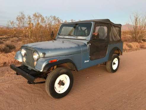 1985 JEEP CJ7. Original and rust free! - cars & trucks - by owner -... for sale in Kingman, NJ