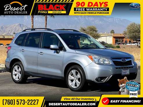 2015 Subaru Forester 88,000 MILES 1 OWNER 2.5i Limited SUV at a... for sale in Palm Desert , CA