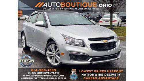 2015 Chevrolet Chevy Cruze LTZ - LOWEST PRICES UPFRONT! - cars &... for sale in Columbus, OH