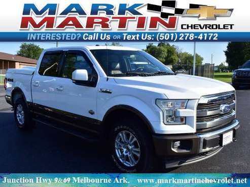 *2017* *Ford* *F-150* *King Ranch* for sale in Melbourne, AR