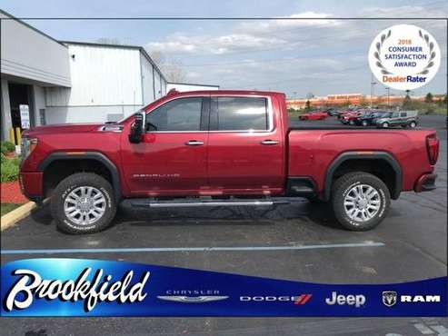 2020 GMC Sierra 2500HD Denali pickup Red Monthly Payment of - cars & for sale in Benton Harbor, MI