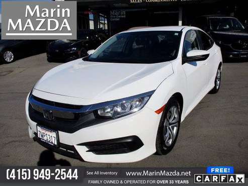 2016 Honda *Civic* *LX* FOR ONLY $232/mo! - cars & trucks - by... for sale in San Rafael, AL