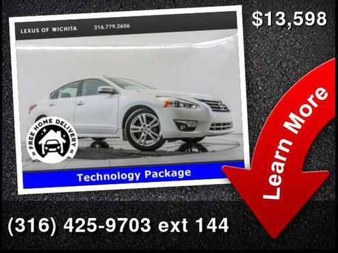 2014 Nissan Altima Technology Package - cars & trucks - by dealer -... for sale in Wichita, KS