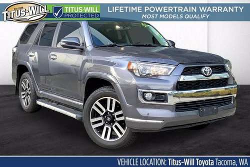 2018 Toyota 4Runner 4x4 4WD 4 Runner Limited SUV for sale in Tacoma, WA