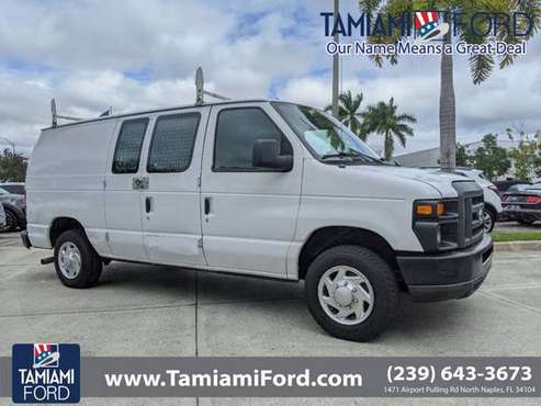 2014 Ford Econoline Cargo Van Oxford White Call Now and Save Now! -... for sale in Naples, FL