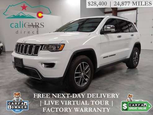 2017 Jeep GRAND CHEROKEE LIMITED | 24,877 Miles - cars & trucks - by... for sale in Montrose, UT