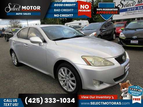 2006 Lexus IS 250 Base AWDSedan FOR ONLY 189/mo! for sale in Lynnwood, WA
