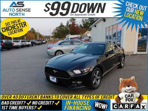 2016 Ford Mustang V6 - BAD CREDIT OK! - cars & trucks - by dealer -... for sale in Chichester, NH
