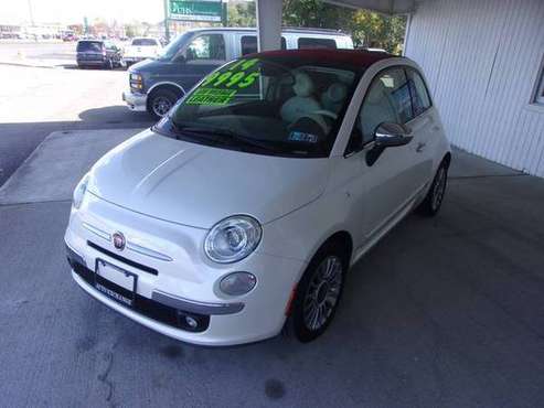 2014 FIAT 500C LOUNGE CONVERTIBLE FWD - cars & trucks - by dealer -... for sale in Vestal, NY