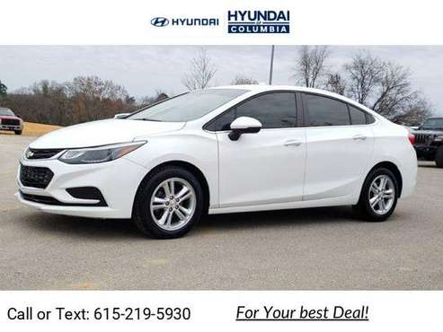 2018 Chevy Chevrolet Cruze LT hatchback White - cars & trucks - by... for sale in Columbia , TN