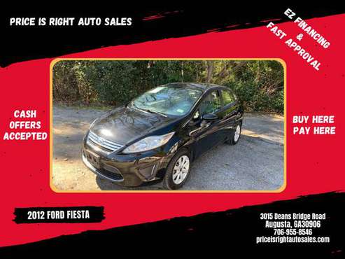 2012 Ford Fiesta - CASH OFER ! - - by dealer for sale in Augusta, GA