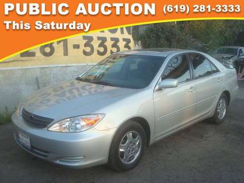2003 Toyota Camry Public Auction Opening Bid - cars & trucks - by... for sale in Mission Valley, CA