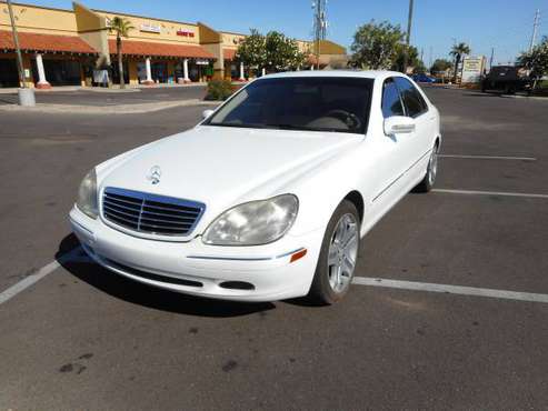2000 Mercedes Benz s430, clean title, low miles, Mechanic Special for sale in Mesa, AZ