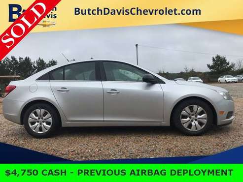 2012 Chevrolet Cruze LS - Easy Financing Available! - cars & trucks... for sale in Ripley, MS