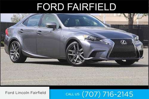 2014 Lexus IS 250 - - by dealer - vehicle automotive for sale in Fairfield, CA