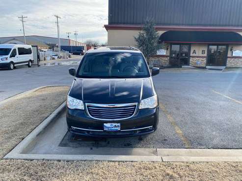 2014 Chrysler Town & Country Rear entry ramp van for sale in Tulsa, OK