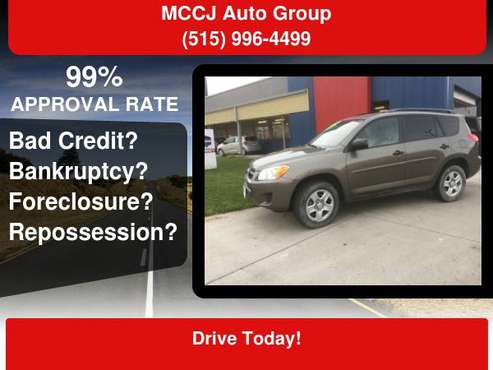 2010 Toyota RAV4 FWD 4dr WE GUARANTEE CREDIT APPROVAL! *100%... for sale in Des Moines, IA