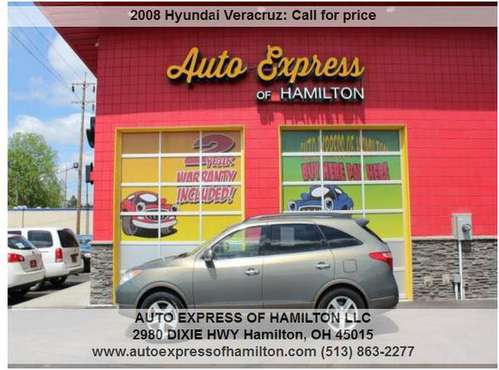 2008 Hyundai Veracruz 899 Down TAX BUY HERE PAY HERE - cars & for sale in Hamilton, OH