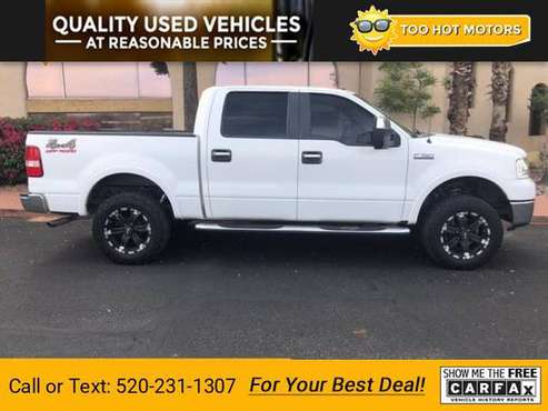 2007 Ford F150 pickup White - - by dealer - vehicle for sale in Tucson, AZ