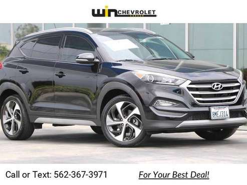 2017 Hyundai Tucson Sport suv Black Noir Pearl - - by for sale in Carson, CA