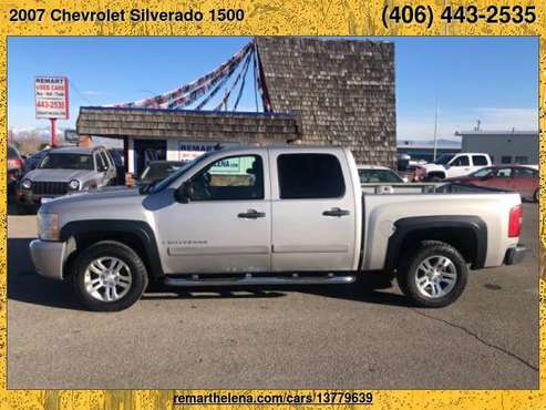 2007 Chevrolet Silverado 1500 4WD Crew Cab LT - - by for sale in Helena, MT