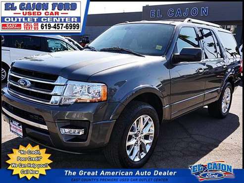 2017 Ford Expedition Limited SUV-EZ FINANCING-LOW DOWN! - cars &... for sale in Santee, CA