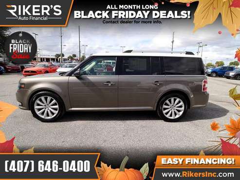 $166/mo - 2014 Ford Flex SEL - 100 Approved! - cars & trucks - by... for sale in Kissimmee, FL