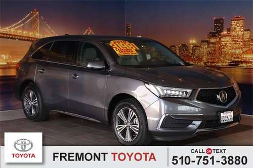 2018 Acura MDX 3 5L - - by dealer - vehicle for sale in Fremont, CA