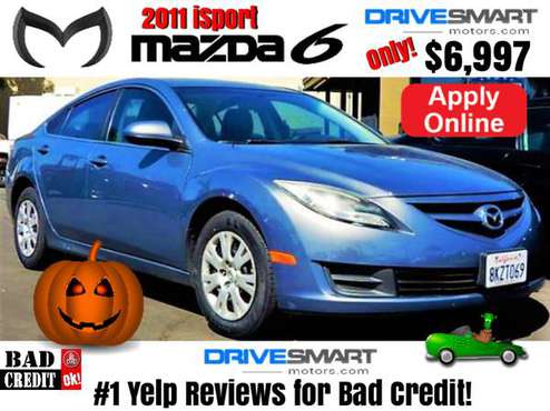 🎃 "LOW PRICE" 2011 Mazda 6 iSport sedan "BAD CREDIT OK" for sale in Orange, CA