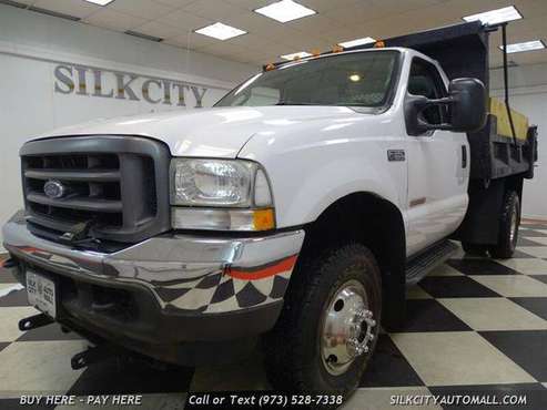 2004 Ford F-550 4x4 Mason Dump Body Diesel w/Snow Plow - AS LOW AS for sale in Paterson, NY