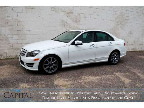 2012 Mercedes C300 4Matic! Sleek, Sporty Luxury Car For Only $13k! -... for sale in Eau Claire, IA