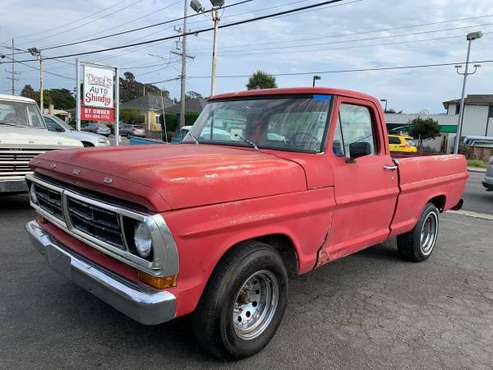 1972 Ford F-100 SHORT BED - cars & trucks - by owner - vehicle... for sale in Monterey, CA