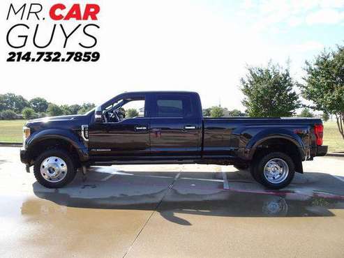 2017 Ford Super Duty F-450 Pickup Platinum Rates start at 3.49% Bad... for sale in McKinney, TX