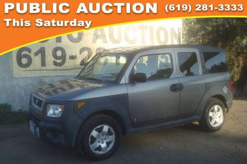 2005 Honda Element Public Auction Opening Bid - cars & trucks - by... for sale in Mission Valley, CA