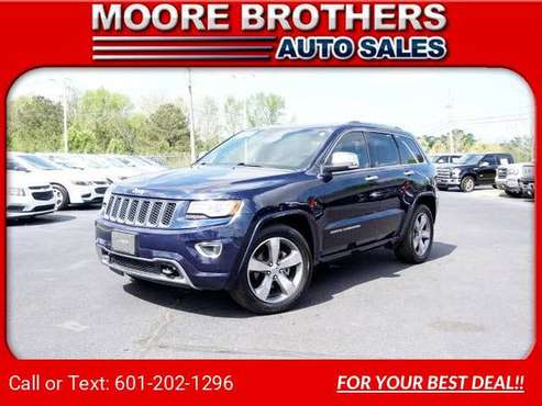 2014 Jeep Grand Cherokee RWD 4dr Overland hatchback Blue - cars & for sale in Oxford, MS