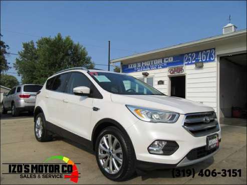 2017 Ford Escape Titanium FWD - cars & trucks - by dealer - vehicle... for sale in Waterloo, IA